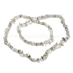 Natural Rutilated Quartz Beads Strands&nbsp;G-M205-86