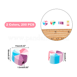 Handmade Polymer Clay Beads&nbsp;CLAY-FH0001-03