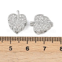 Brass Micro Pave Cubic Zirconia Multi-Strand Links&nbsp;KK-F906-21P