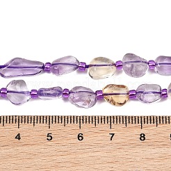 Natural Ametrine Beads Strands&nbsp;GG-CBA3A44-C03-01