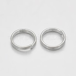 Brass Split Rings&nbsp;X-KK-E647-10S-8mm