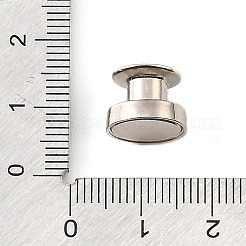 Magnetic Alloy Secure Locking Pin Backs&nbsp;AL-CBA1C1D-01P