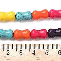 Dyed Synthetic Turquoise Beads Strands&nbsp;G-B147-A01