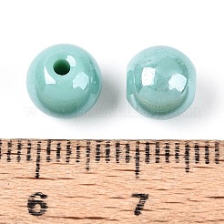 Electroplate Round Glass Beads Strands&nbsp;EGLA-T029-07E