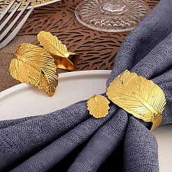 6Pcs Iron Napkin Rings&nbsp;AJEW-LP0002-65G