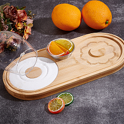 Bamboo Spice Plate&nbsp;ODIS-WH0108-035