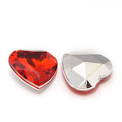 Imitation Taiwan Acrylic Rhinestone Cabochons&nbsp;GACR-A018-18x18mm-M
