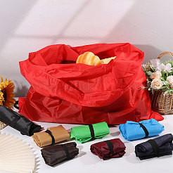 12Pcs 12 Colors Folding Oxford Cloth Supermarket Shopping Tote Bags&nbsp;ABAG-GL0001-05
