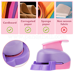 3Pcs 3 Colors Plastic Craft Punch&nbsp;TOOL-HY0001-03
