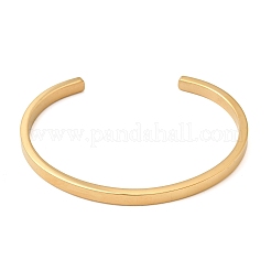304 Stainless Steel Cuff Bangles&nbsp;BJEW-H644-08G
