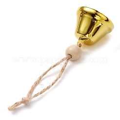 Iron Bell Pendant Decoration&nbsp;HJEW-JM02489-03