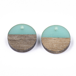 Resin & Walnut Wood Pendants&nbsp;RESI-S358-02E-03