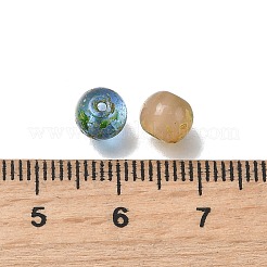 Picasso Transparent Glass Beads&nbsp;GLAA-P073-02