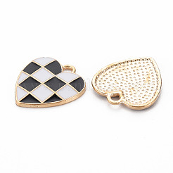 Alloy Enamel Pendants&nbsp;ENAM-S121-176D-RS