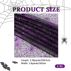 Polyester Spider Web Deco Mesh&nbsp;DIY-WH20049-45B-03