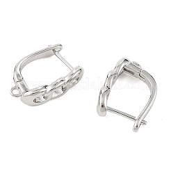 SHEGRACE Brass Hoop Earring Findings&nbsp;XGRQ79073-945P