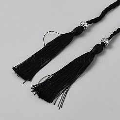 Polyester Tassel Chain Belts for Pants&nbsp;AJEW-WH20070-008