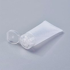 20ml PE Plastic Refillable Flip Top Cap Bottles&nbsp;X-MRMJ-WH0037-02A