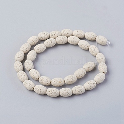 Natural Lava Rock Beads Strands&nbsp;G-F671-03A-02