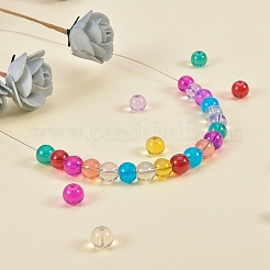 Baking Paint Glass Beads&nbsp;DGLA-PH0002-03