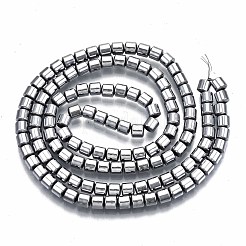 Electroplate Non-magnetic Synthetic Hematite Beads Strands&nbsp;G-T114-61-P