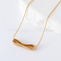 3Pcs European Stainless Steel Eggplant Pendant Necklaces for Women&nbsp;EI4889-2