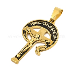 Ion Plating(IP) 304 Stainless Steel Pendants&nbsp;STAS-D112-04AG-01