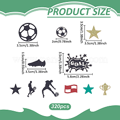 3Bag 2 Styles Paper Confetti for Party Decorations&nbsp;AJEW-WR0003-61