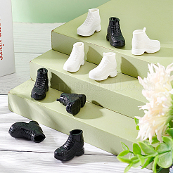 20Pcs 2 Colors PVC Plastic Doll Sneakers Shoes&nbsp;DIY-OC0010-84