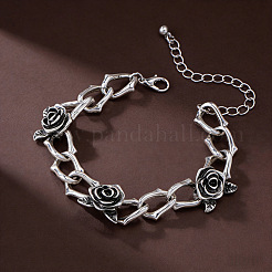Gothic Style Alloy Link Chain Bracelets for Women&nbsp;WG63462-01