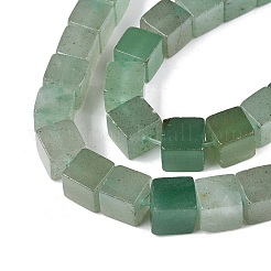 Natural Green Aventurine Beads Strands&nbsp;G-T139-8x8-36A