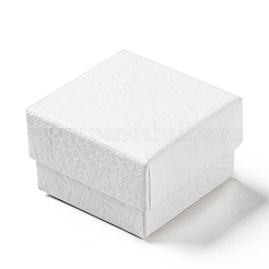 Texture Paper Jewelry Gift Boxes&nbsp;OBOX-G016-C01-A