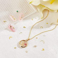 5 sets Alloy & Brass & Plastic & Glass Cabochons Set&nbsp;MRMJ-OC0003-02