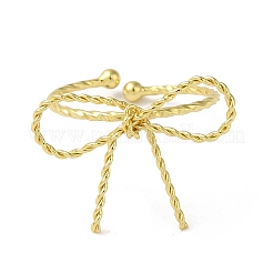 Brass Cuff Rings for Women&nbsp;RJEW-D026-01G
