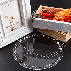 Transparent Acrylic Weaving Board&nbsp;DIY-PH0026-82