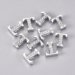 Alloy Slide Charms&nbsp;LS-PALLOY-WH0066-21T