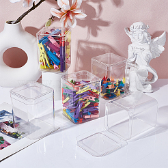 Transparent Plastic Display Case for Minifigures&nbsp;ODIS-WH0043-152A