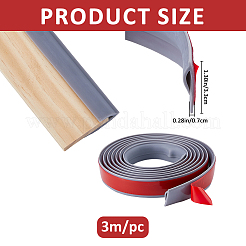 3M PVC Self-Adhesive Flexible Molding Trim&nbsp;DIY-WH0349-556