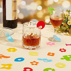 2 Sets 2 Style Silicone Goblet Charm Set&nbsp;DIY-OC0009-96