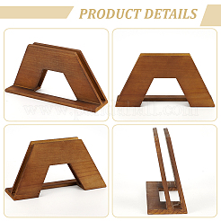 Wood Record Display Stands&nbsp;ODIS-WH0030-130
