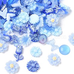 Luminous Opaque Resin Cabochons&nbsp;CRES-U006-01F