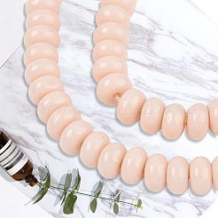 3Starnds Opaque Spray Painted Glass Beads&nbsp;GLAA-PA0001-35D