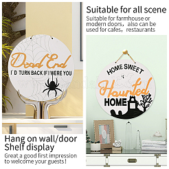 Wooden Pendant Decorations&nbsp;WOOD-CN0001-020A