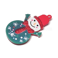 Christmas Acrylic Pendants&nbsp;OACR-I028-02G