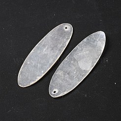 Natural Capiz Shell Pendants&nbsp;BSHE-S304-15