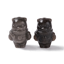 Natural Silver Obsidian Beads&nbsp;G-G859-13