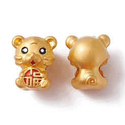 Zinc Alloy European Beads&nbsp;FIND-WH0048-76