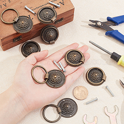8 Sets 2 Style Alloy Ball Studs Rivets&nbsp;DIY-GA0003-02