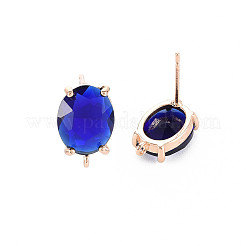 Brass Stud Earring Findings&nbsp;X-KK-S364-163