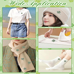 5Pcs Computerized Embroidery Cloth Iron On/Sew on Patches&nbsp;CLOV-LP0001-01